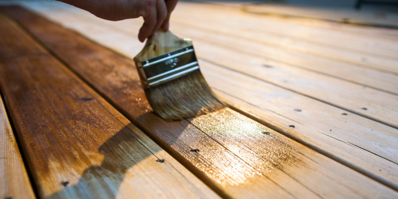 Deck Staining in Charlotte, North Carolina